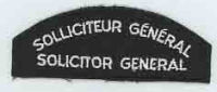 CANADA,QUEBEC,SOLICITOR GENERAL 1